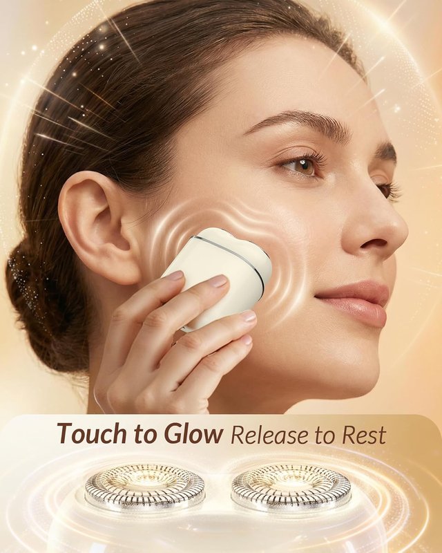 Dual-Blade Portable Facial Hair Remover view 2